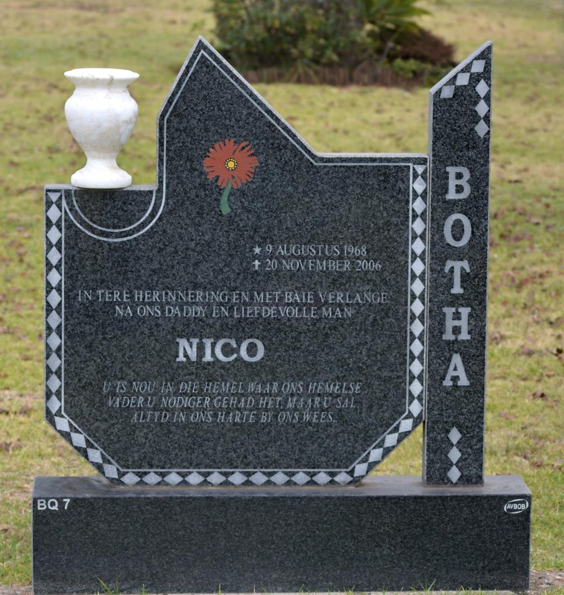 BOTHA Nico 1968-2006
