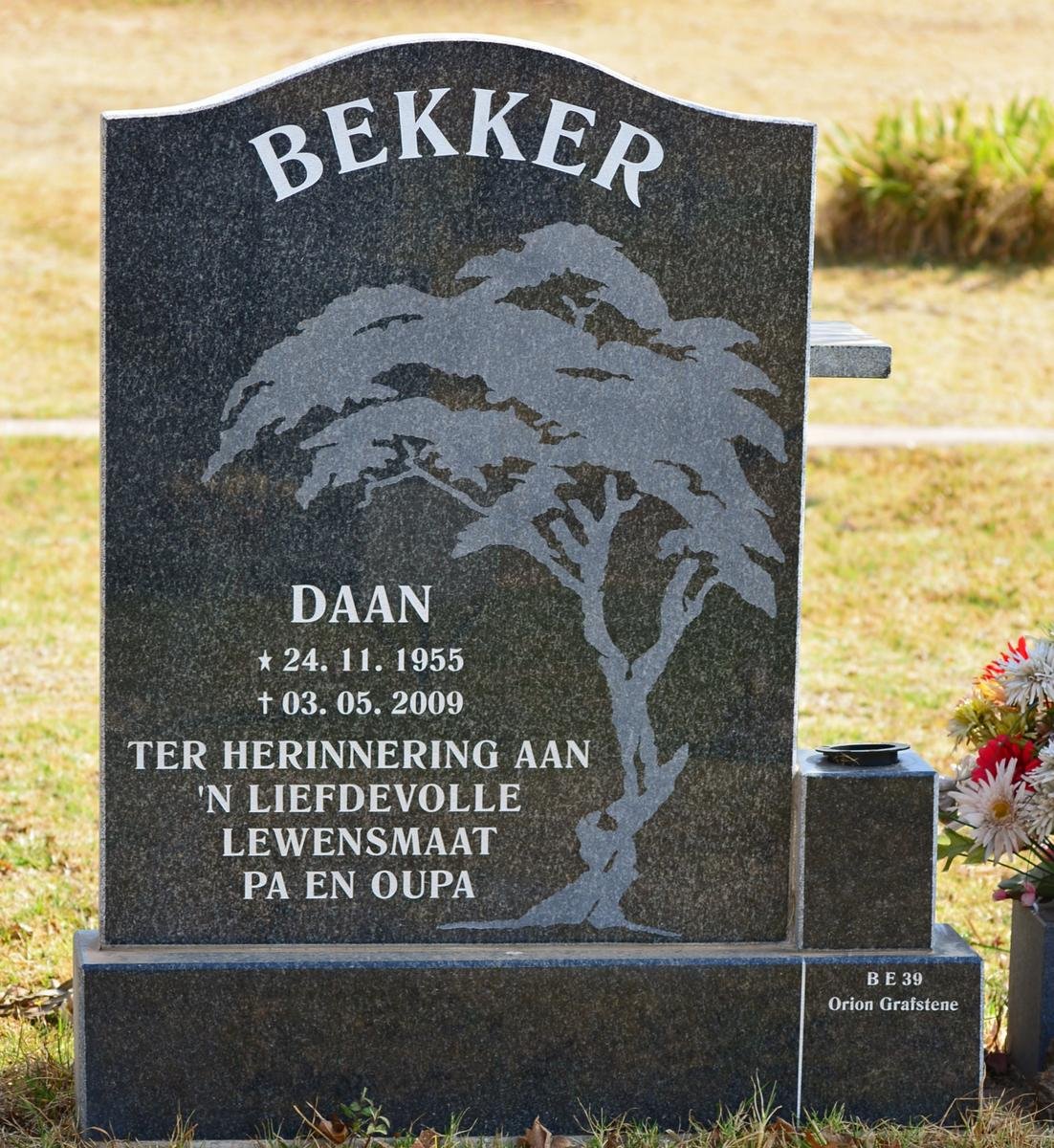 BEKKER Daan 1955-2009