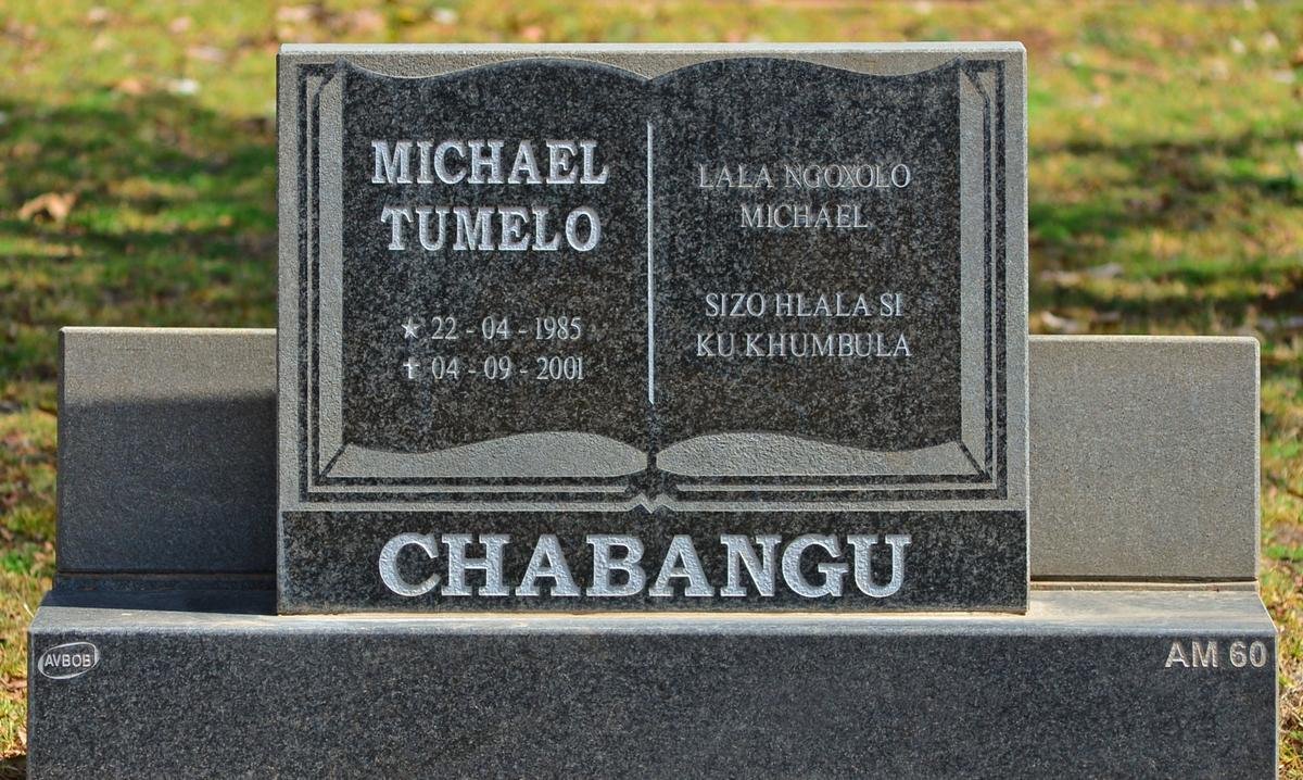 CHABANGU Michael Tumelo 1985-2001