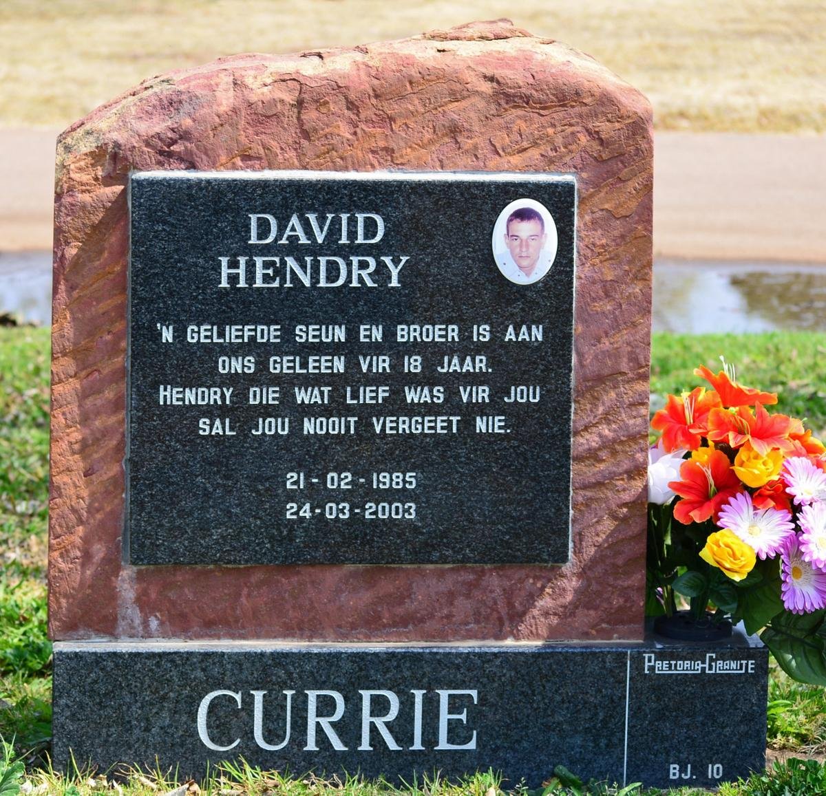 CURRIE David Hendry 1985-2003