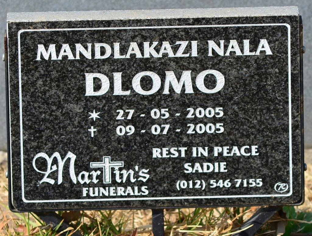 DLOMO Mandlakazi Nala 2005-2005