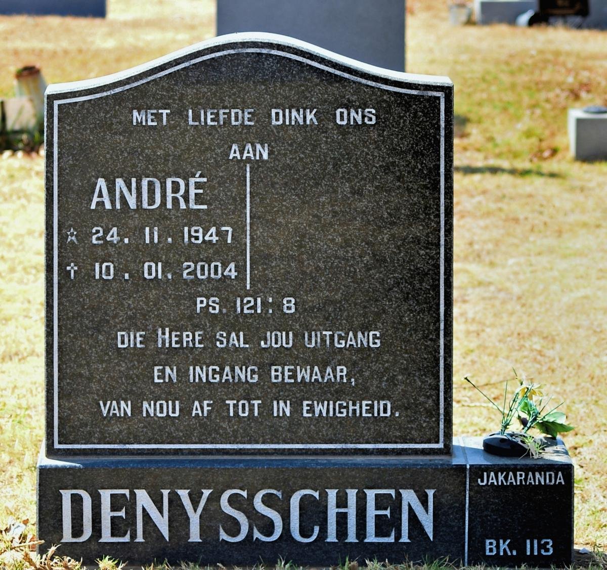 DENYSSCHEN André 1947-2004