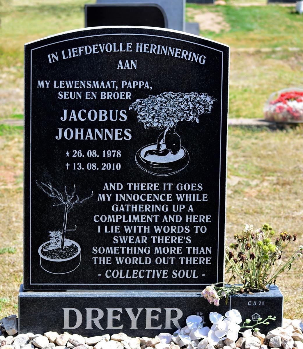 DREYER Jacobus Johannes 1978-2010
