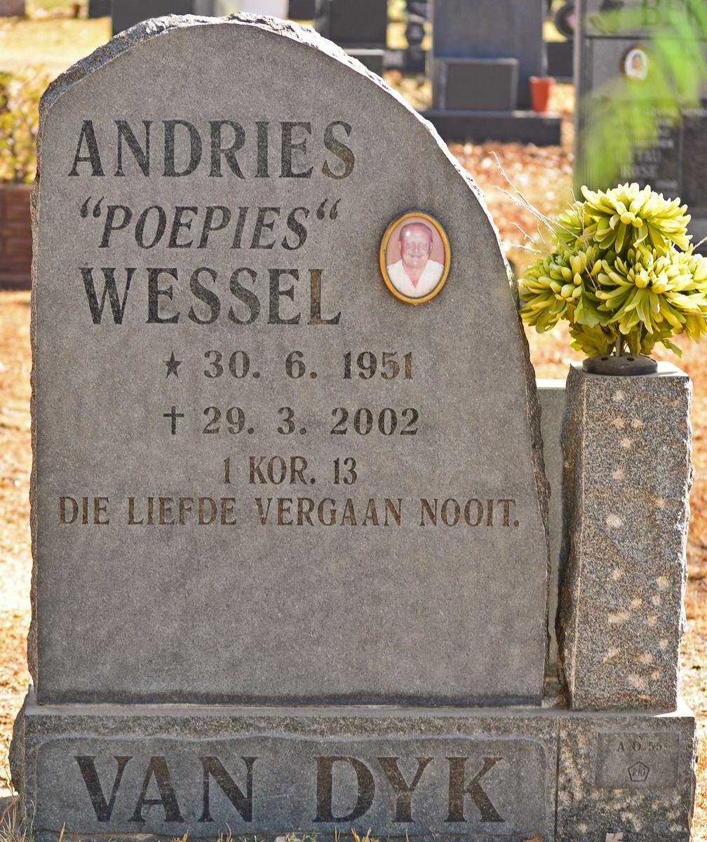 DYK Andries Wessel, van 1951-2002
