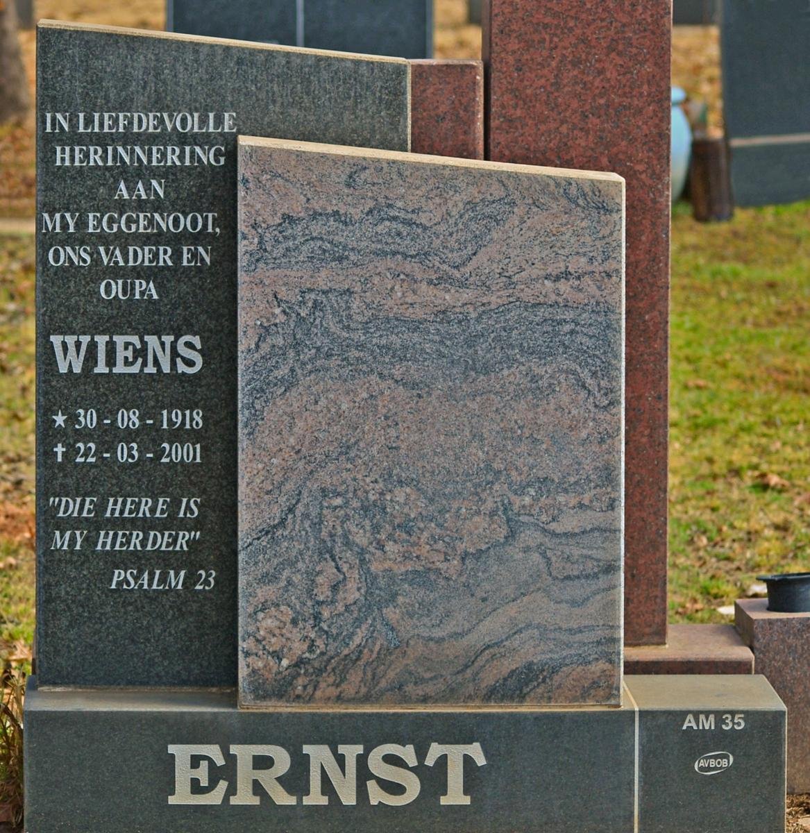 ERNST Wiens 1918-2001