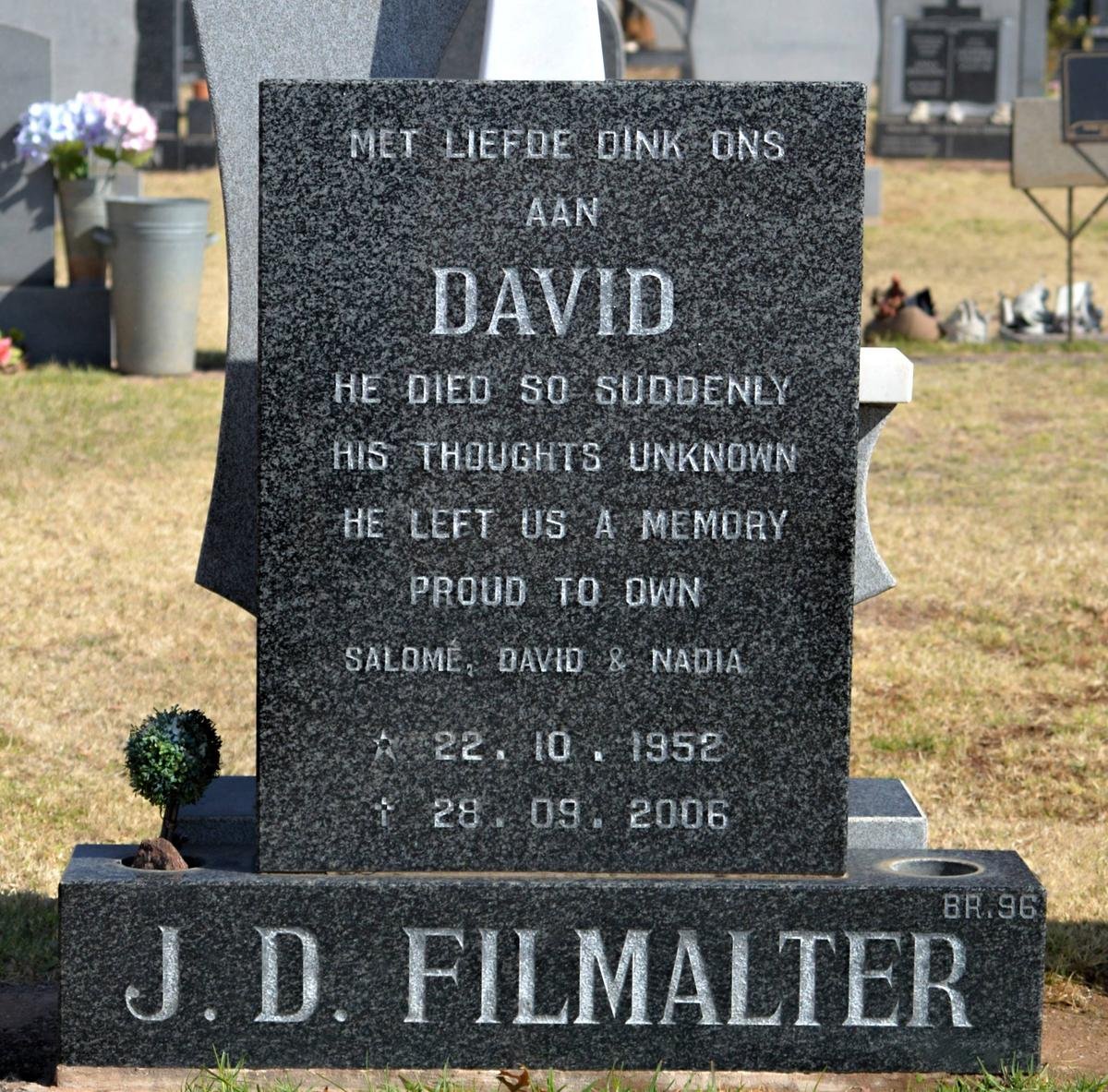 FILMALTER J.D. 1952-2006