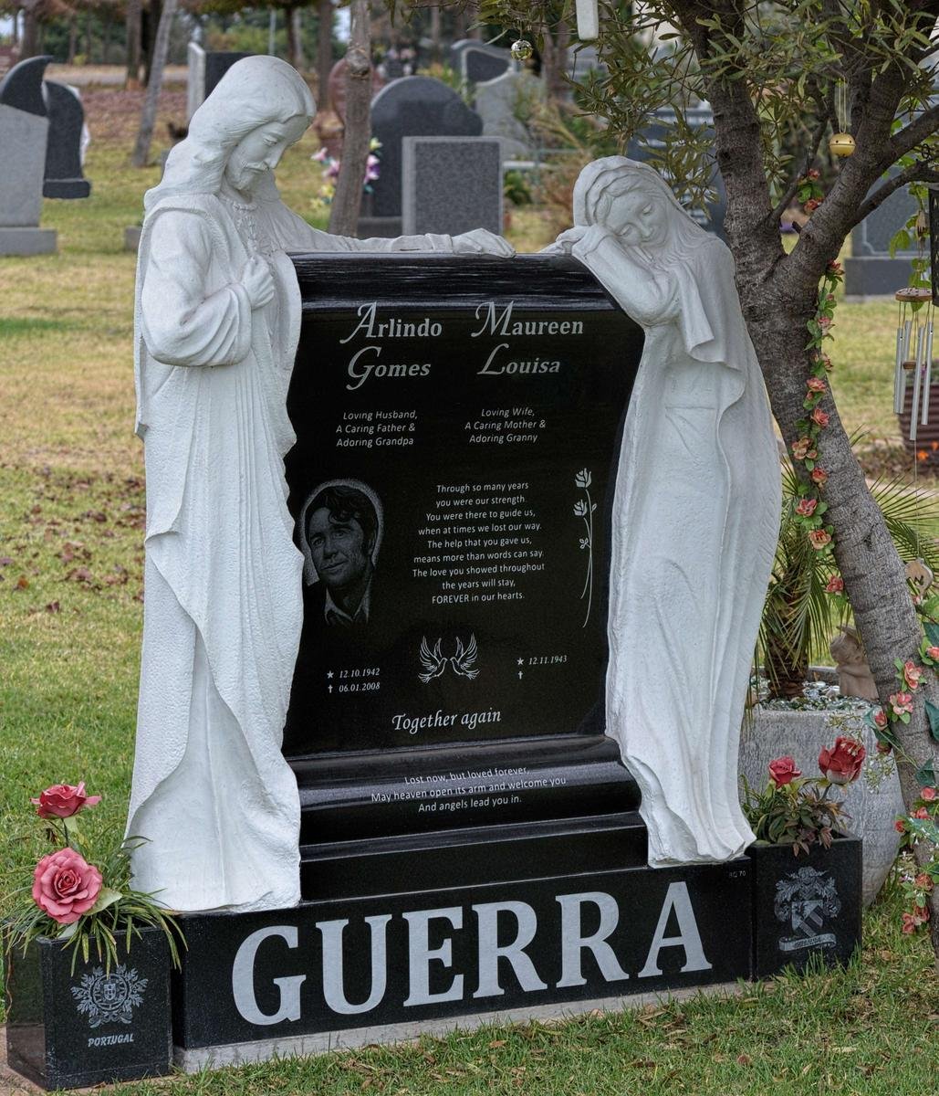 GUERRA Arlindo Gomes 1942-2008 &amp; Maureen Louisa 1943-
