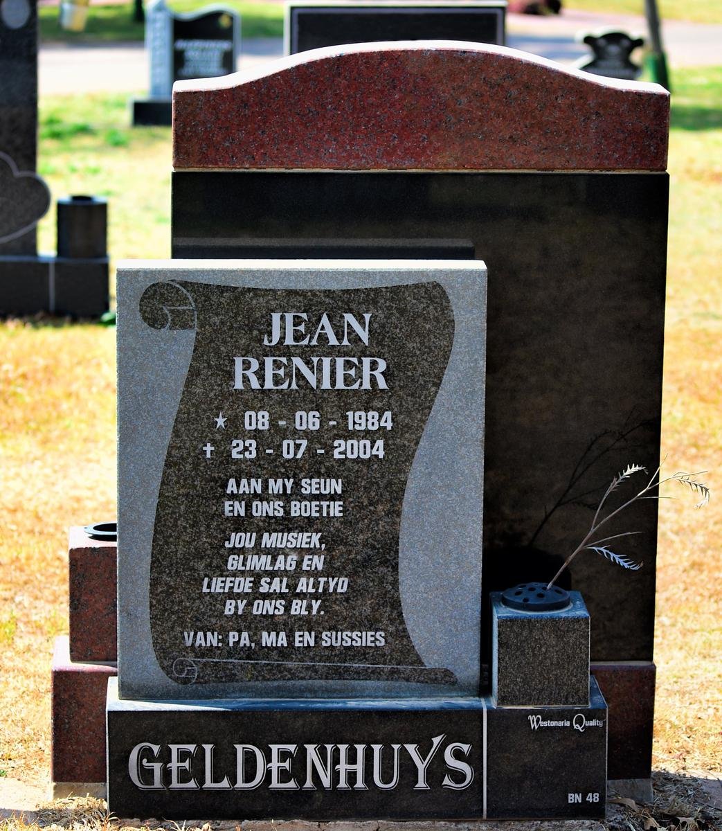 GELDENHUYS Jean Renier 1984-2004