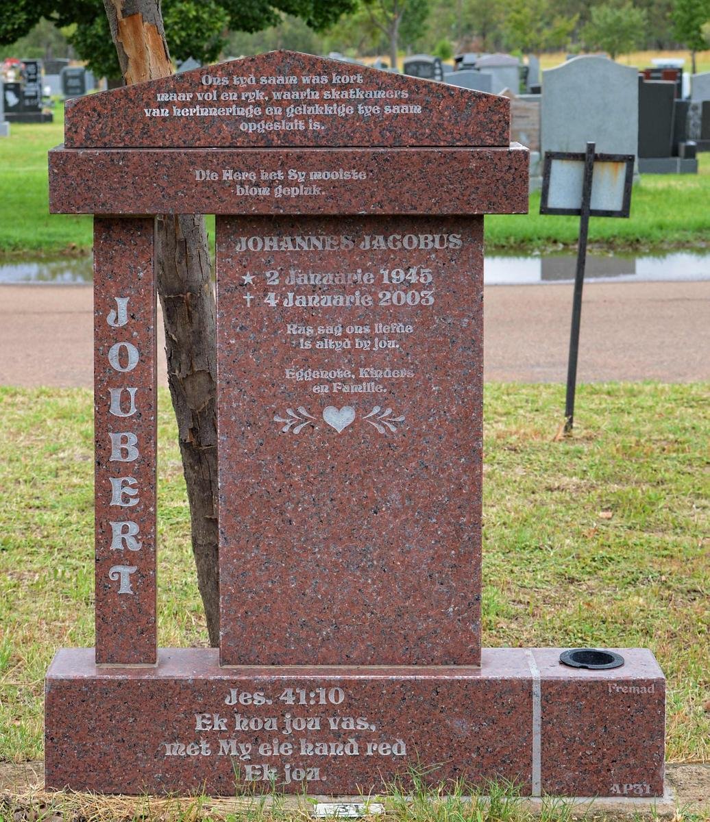 JOUBERT Johannes Jacobus 1945-2003