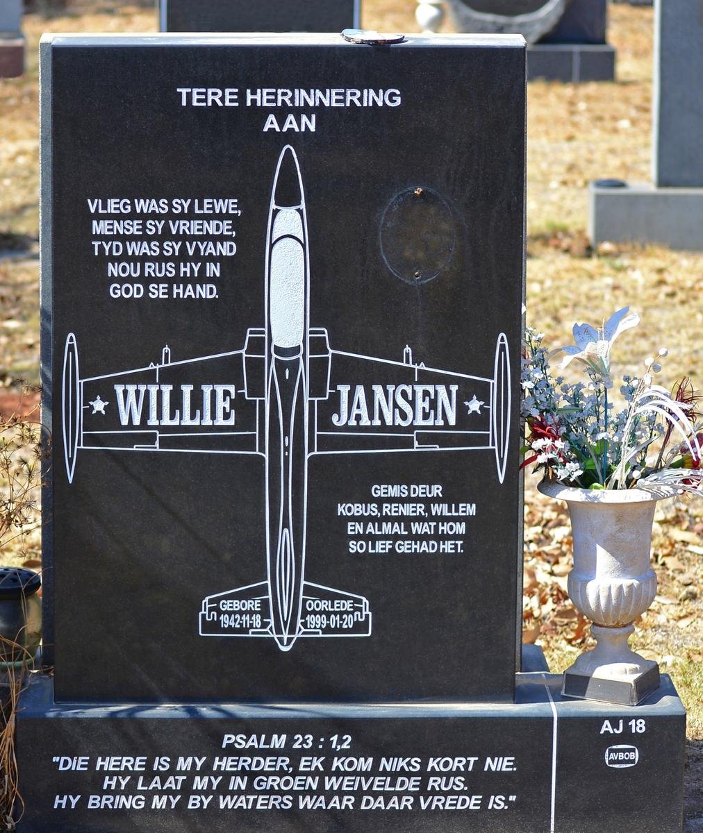 JANSEN Willie 1942-1999