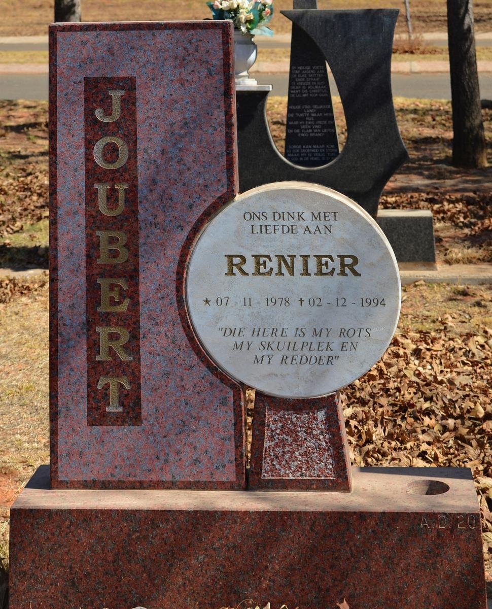 JOUBERT Renier 1978-1994