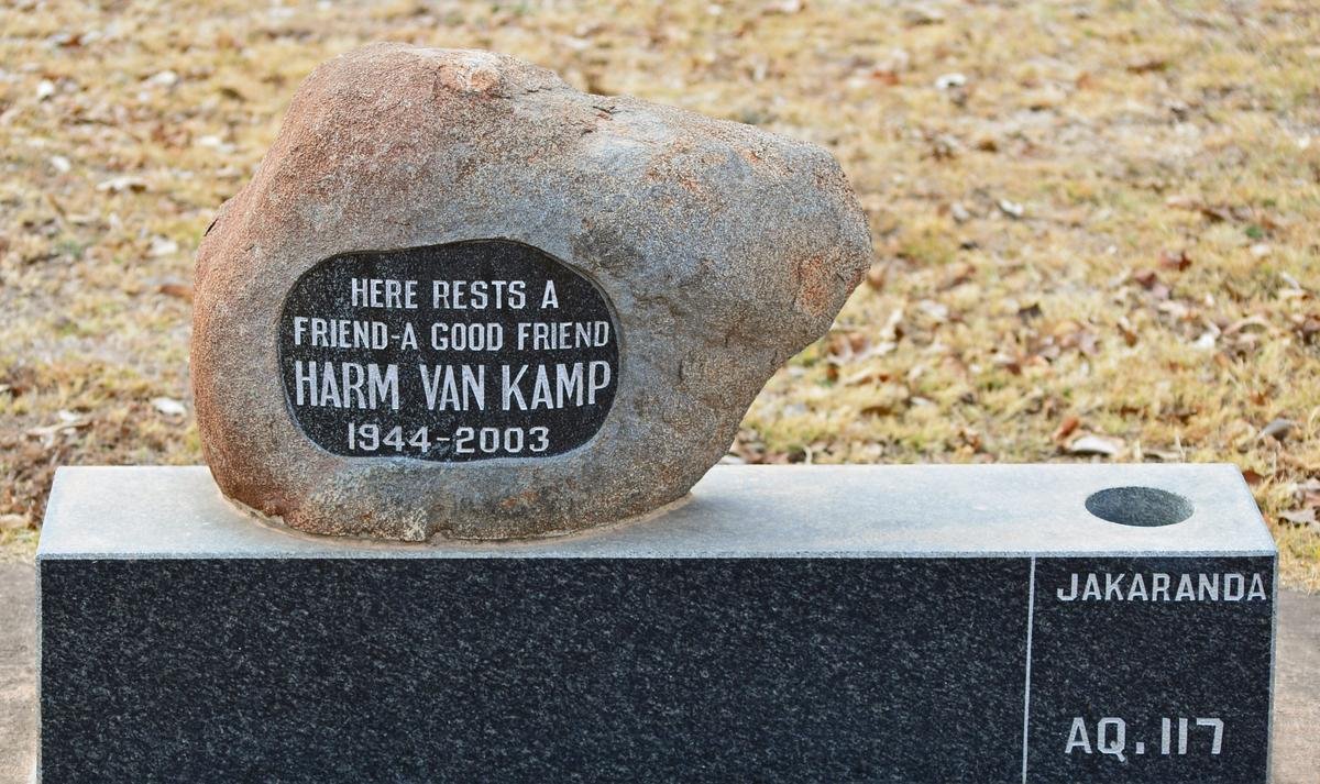 KAMP Harm, van 1944-2003