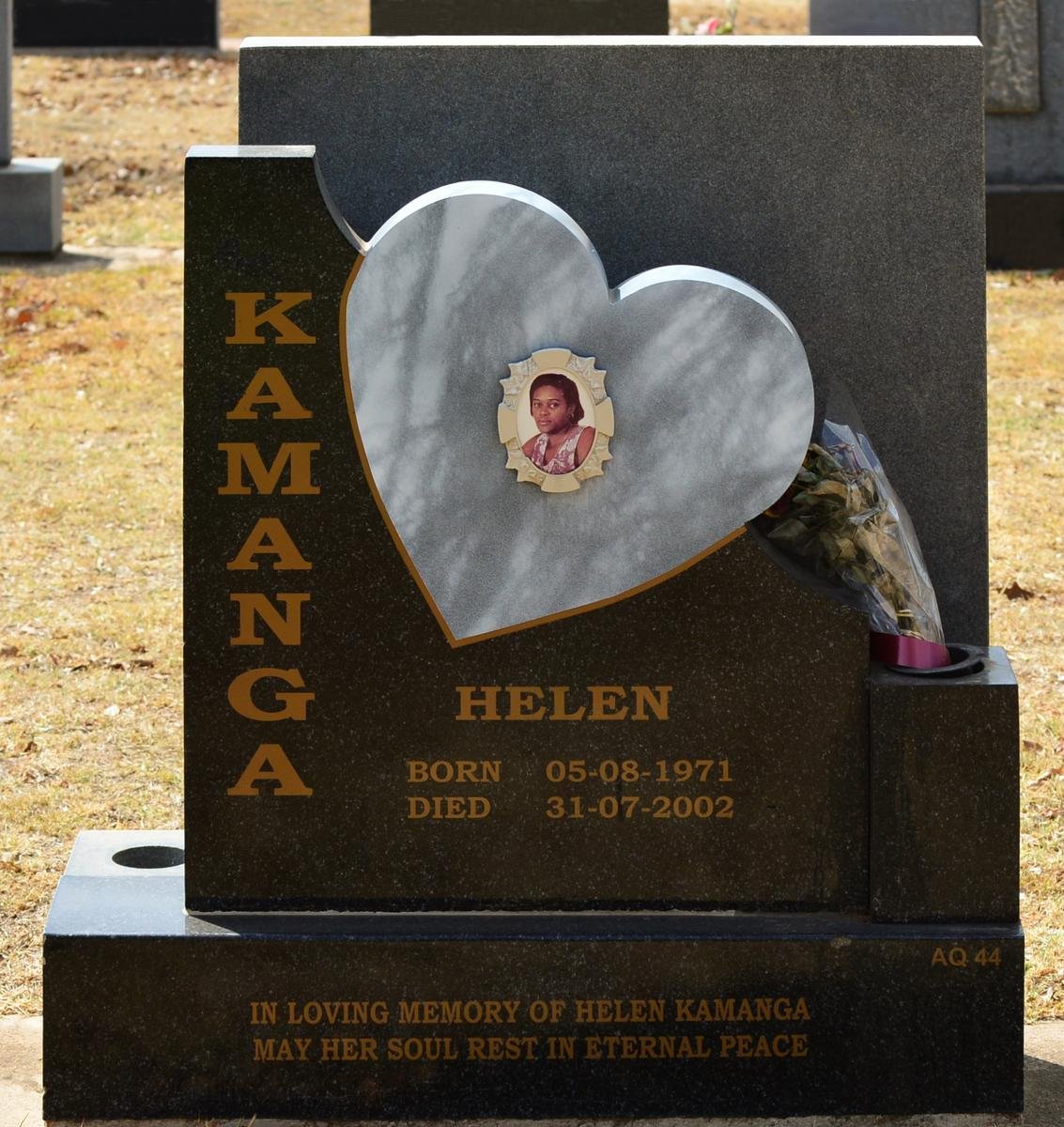 KAMANGA Helen 1971-2002