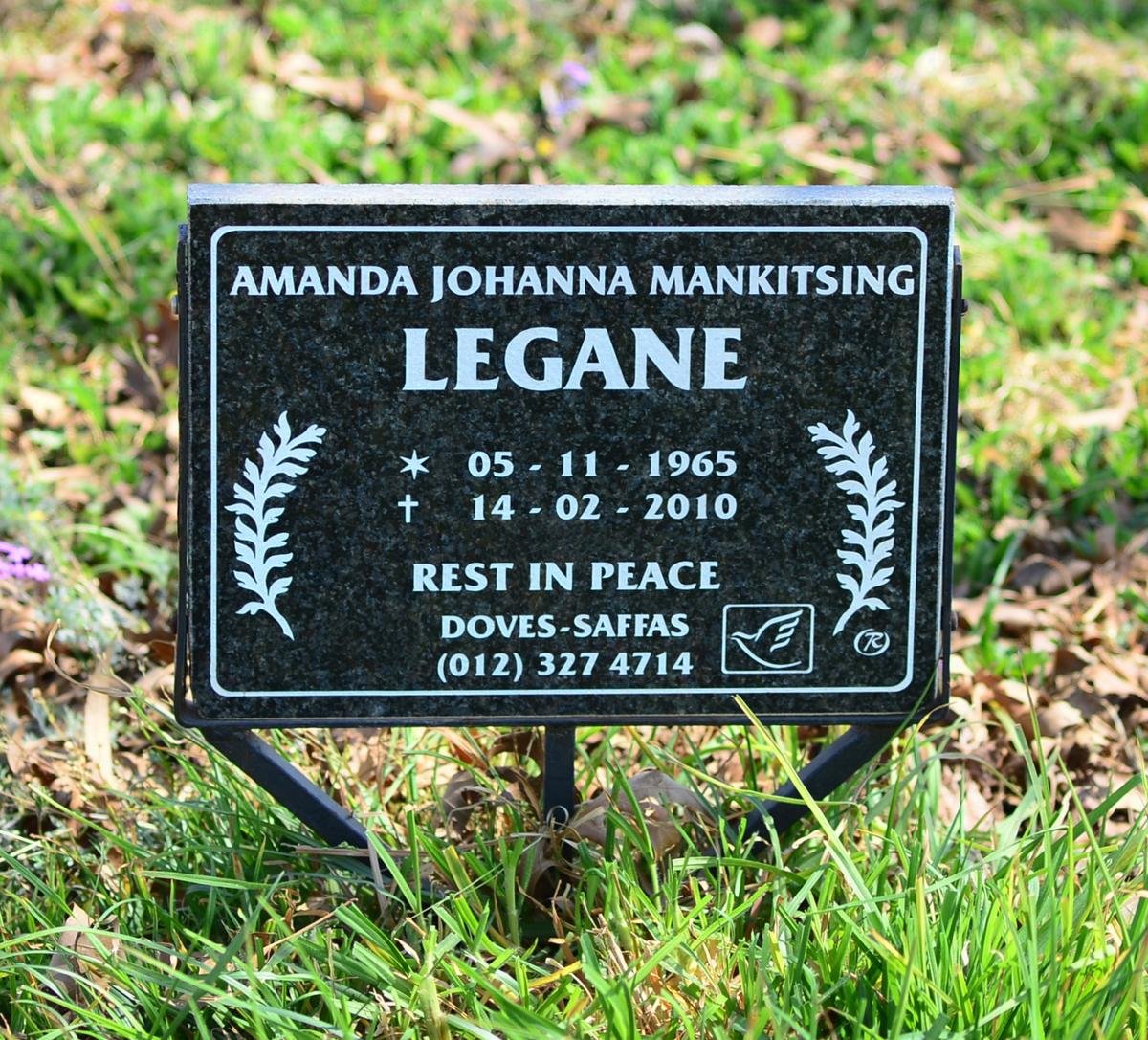 LEGANE Amanda Johanna Mankitsing 1965-2010