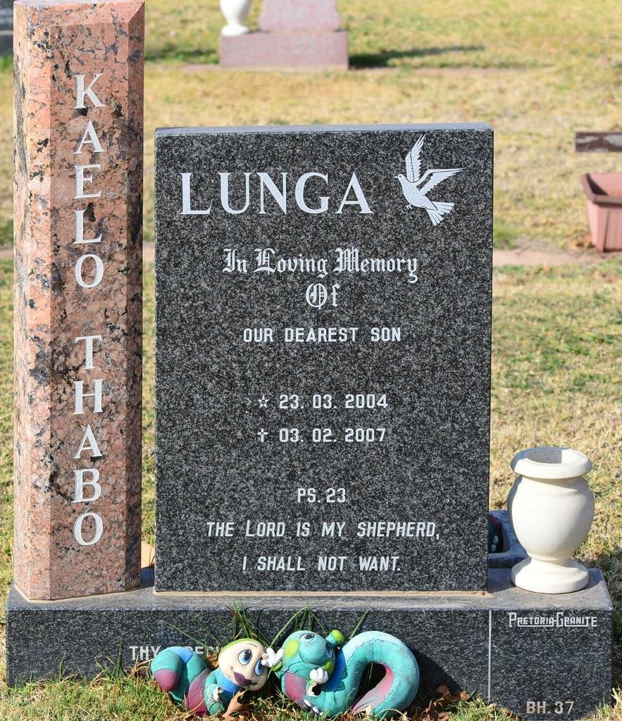 LUNGA Kaelo Thabo 2004-2007