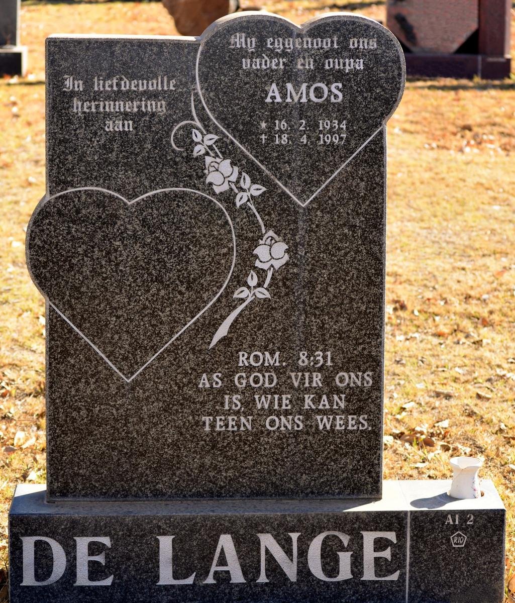 LANGE Amos, de 1934-1997