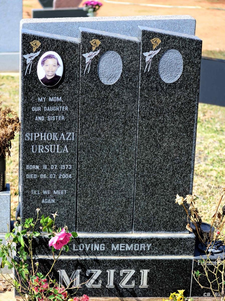 MZIZI Siphokazi Ursula 1973-2004