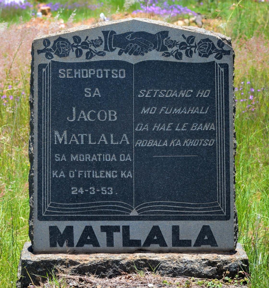 MATLALA Jacob 1?-1953