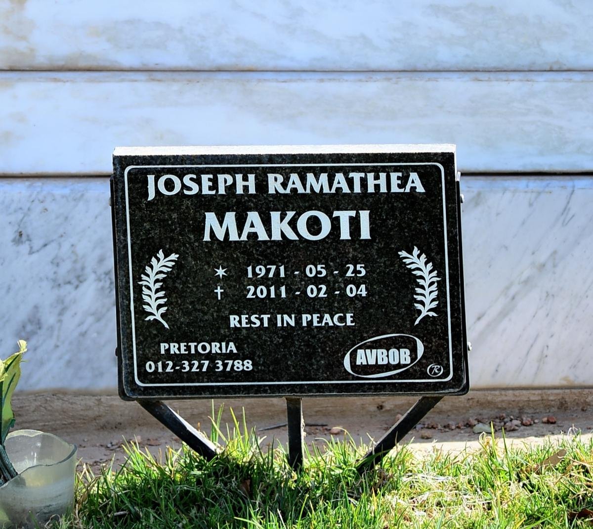 MAKOTI Joseph Ramathea 1971-2011