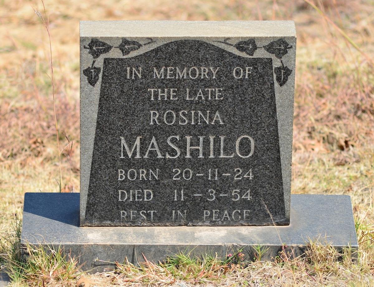 MASHILO Rosina 1924-1954