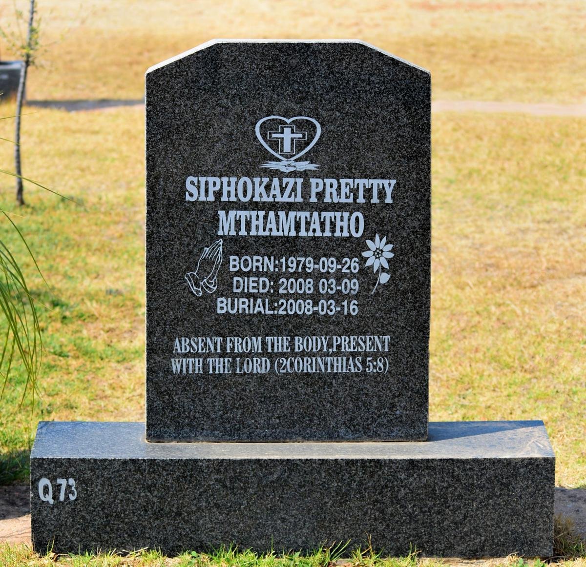 MTHAMTATHO Siphokazi Pretty 1979-2008