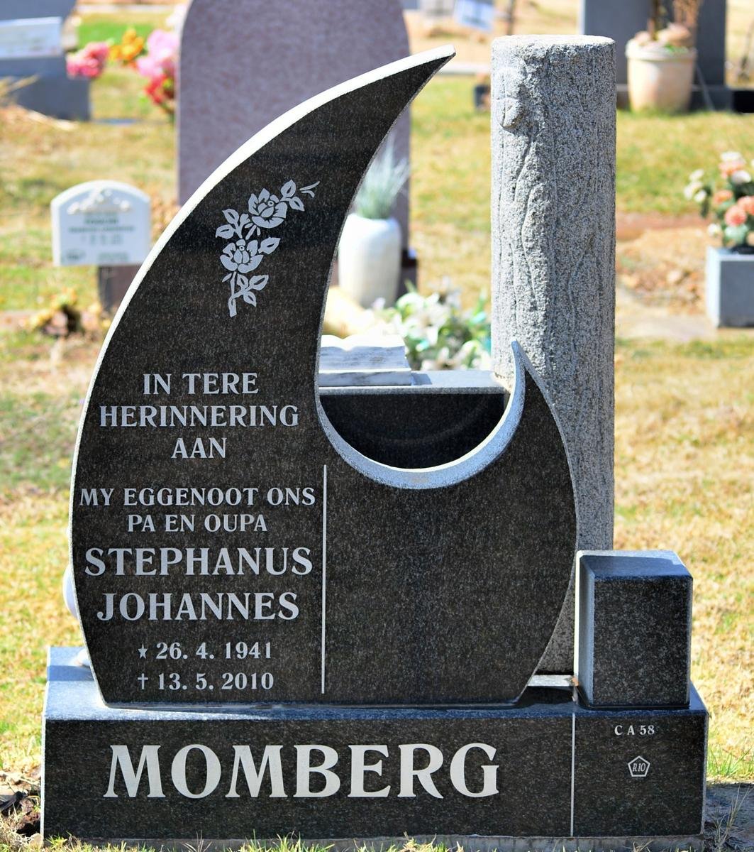 MOMBERG Stephanus Johannes 1941-2010