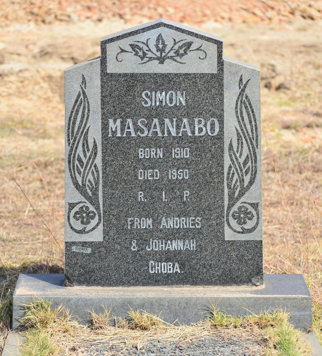MASANABO Simon 1910-1950
