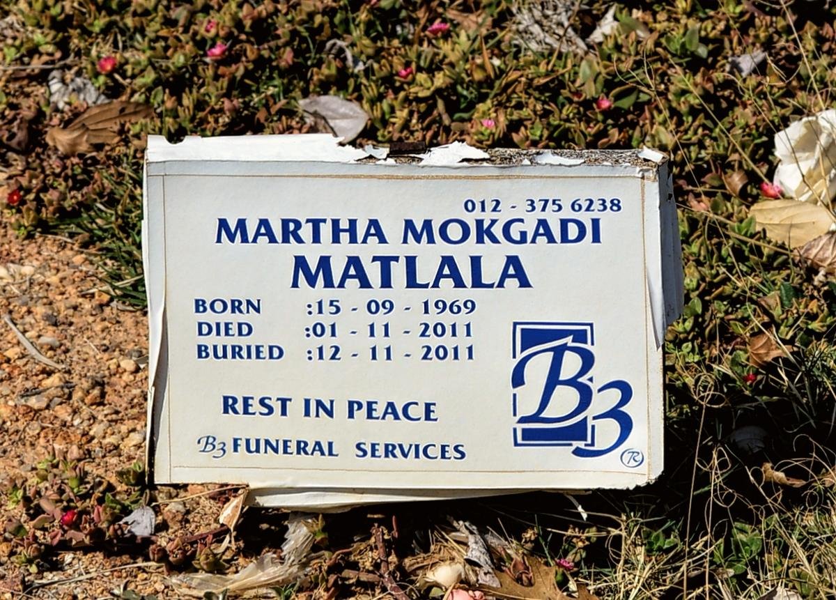 MATLALA Martha Mokgadi 1969-2011