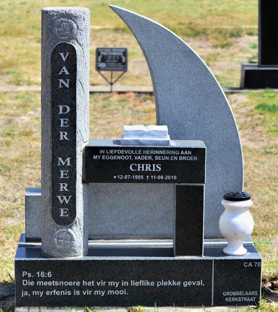 MERWE Chris, van der 1955-2010