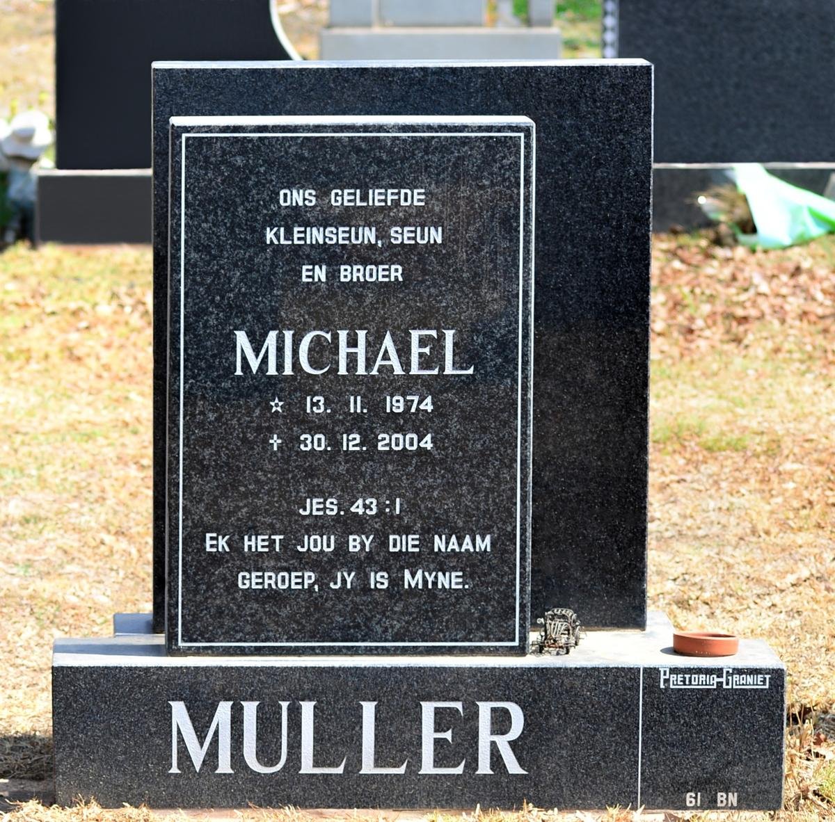 MULLER Michael 1974-2004