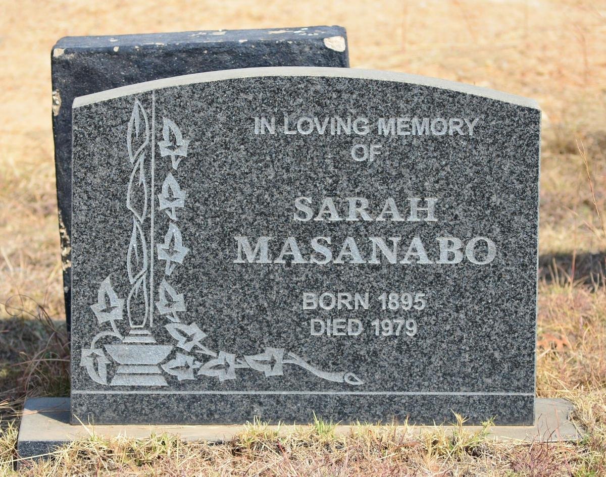 MASANABO Sarah 1895-1979