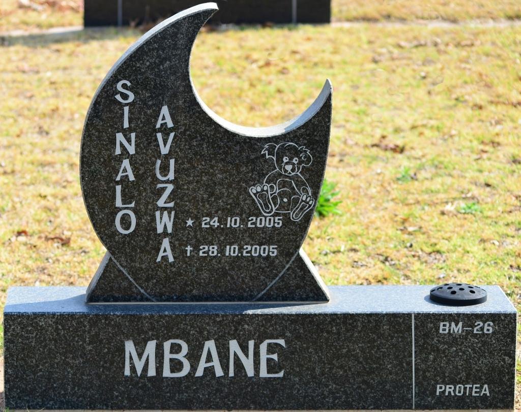 MBANE Sinalo Avuzwa 2005-2005