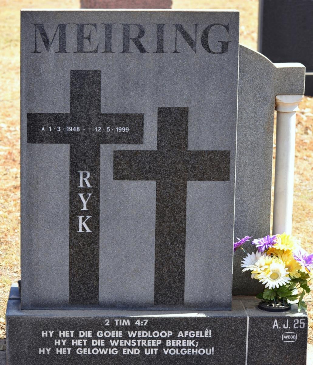 MEIRING Ryk 1948-1999