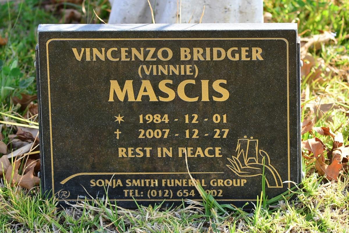 MASCIS Vincenzo Bridger 1984-2007