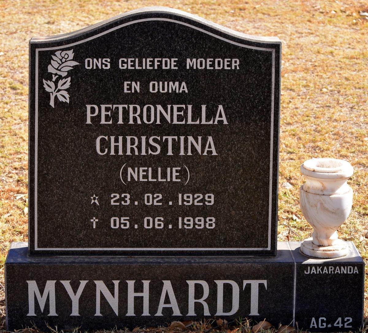 MYNHARDT Petronella Christina 1929-1998