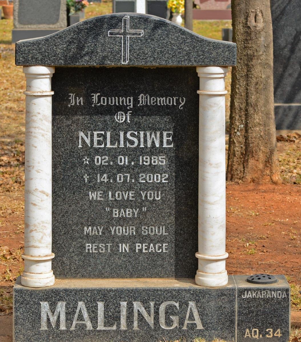 MALINGA Nelisiwe 1985-2002