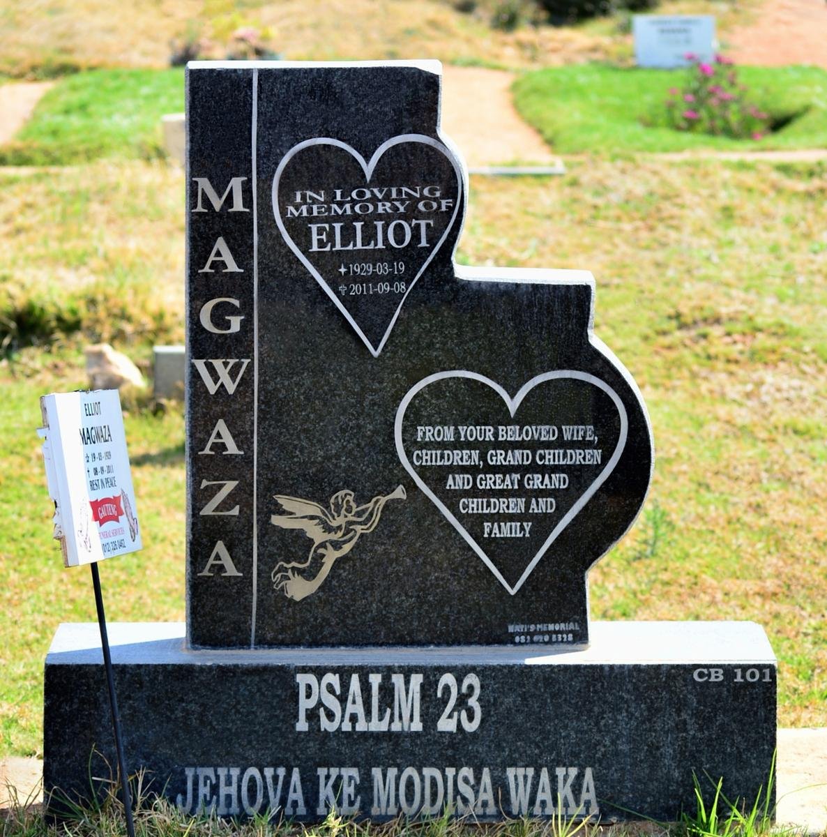 MAGWAZA Elliot 1929-2011