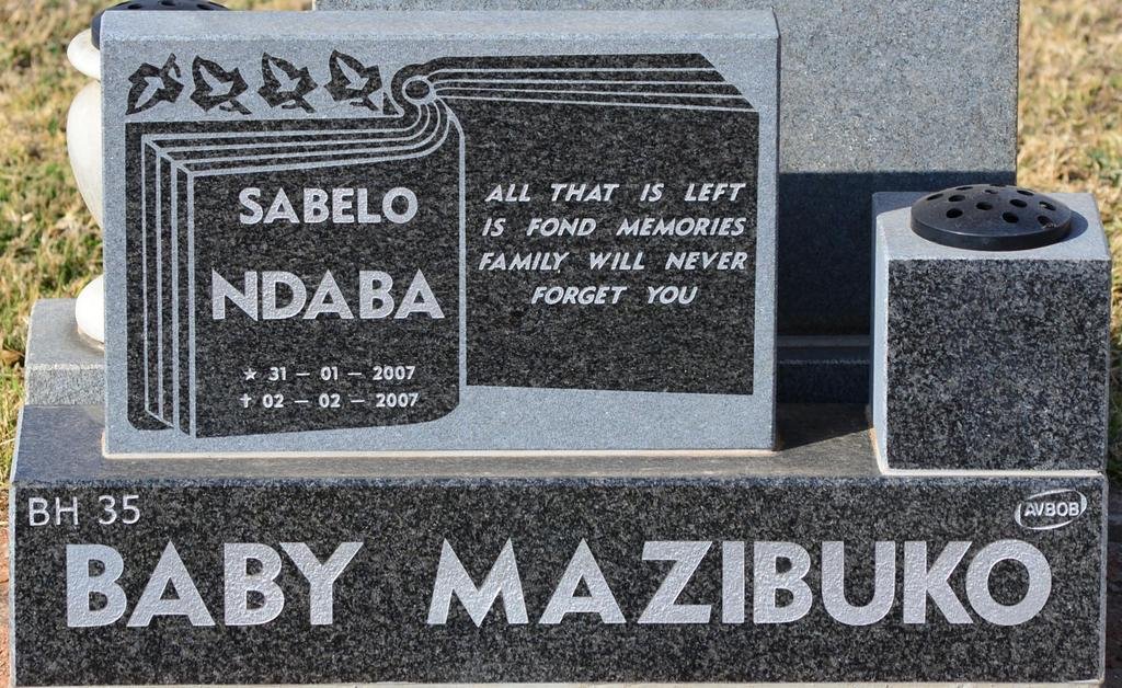 MAZIBUKO Sabelo Ndaba 2007-2007