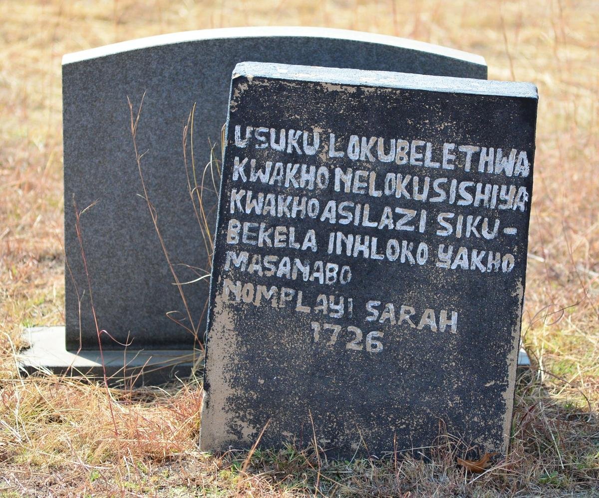 MASANABO Nomolayi Sarah 1726-??
