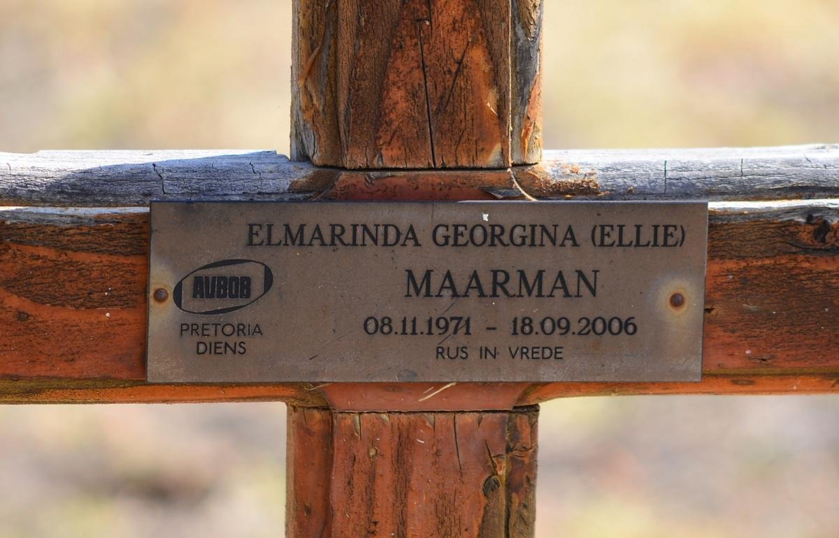 MAARMAN Elmarinda Georgina 1971-2006