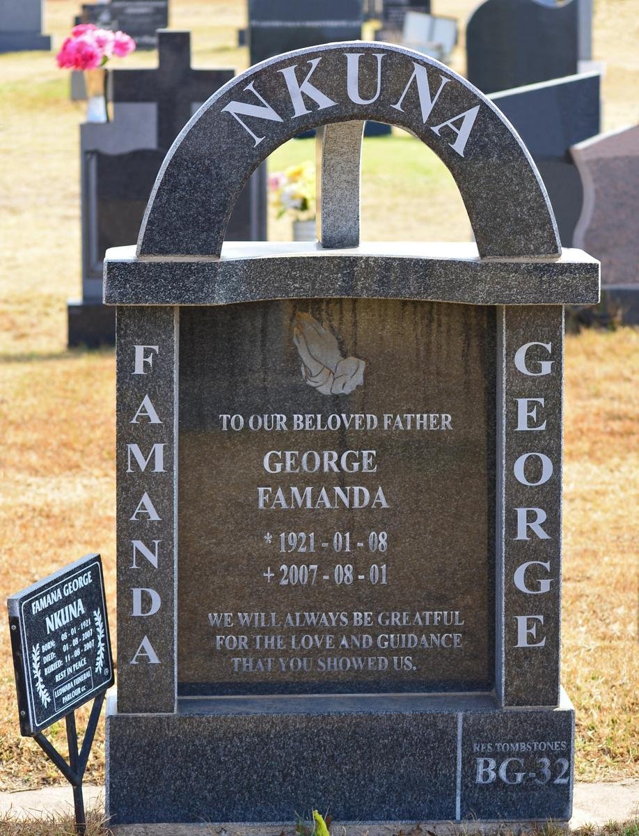 NKUNA George Famanda 1921-2007