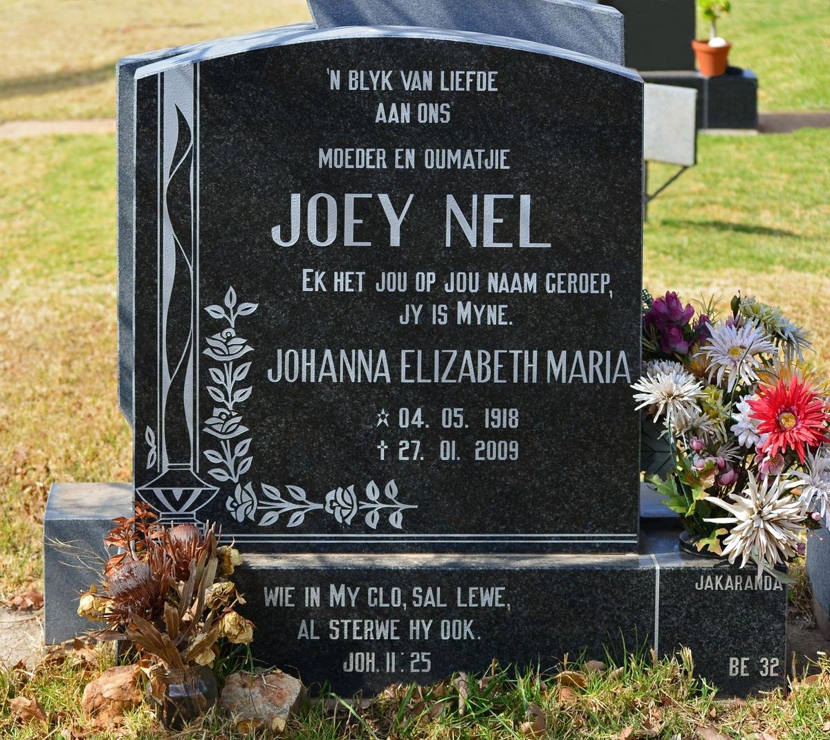 NEL Johanna Elizabeth Maria 1918-2009