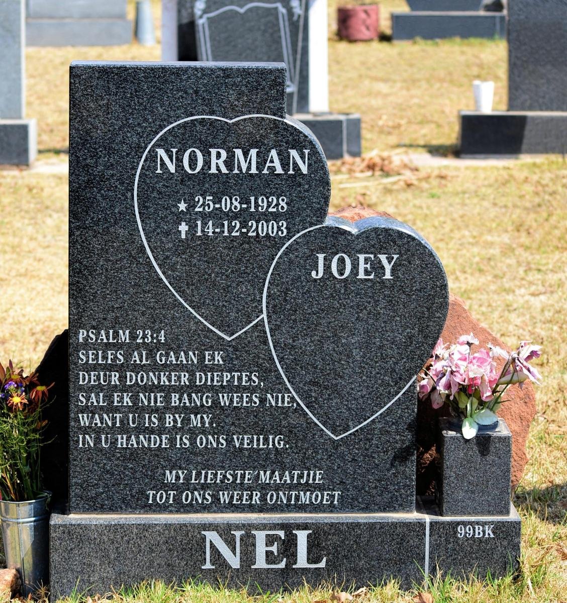 NEL Norman 1928-2003 &amp; Joey