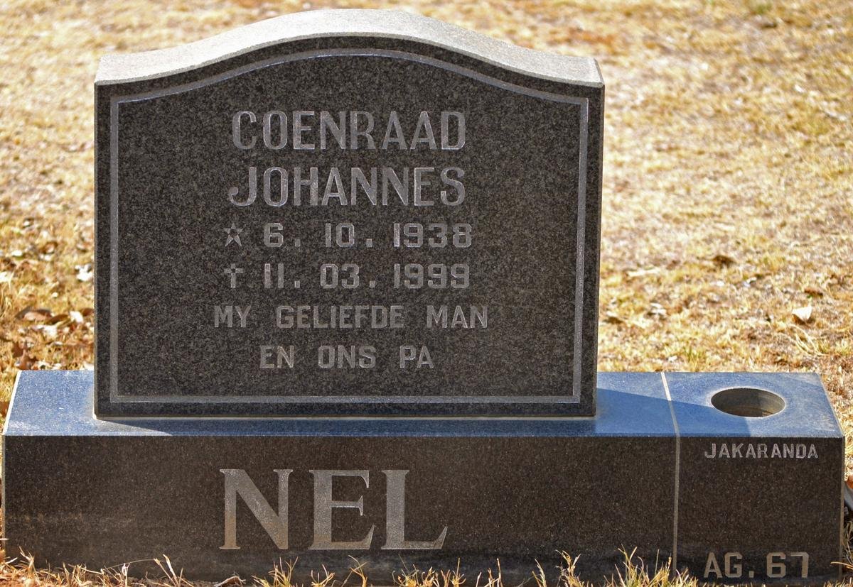 NEL Coenraad Johannes 1938-1999