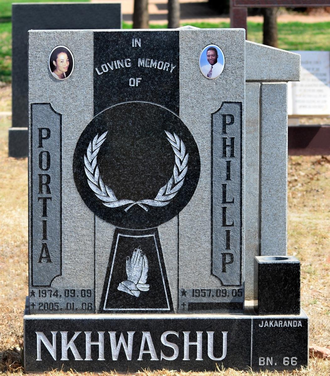 NKHWASHU Phillip 1957- :: NKHWASHU Portia 1974-2005