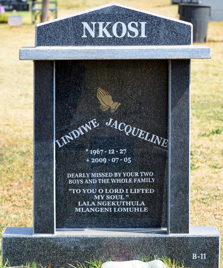 NKOSI Lindiwe Jacqueline 1967-2009