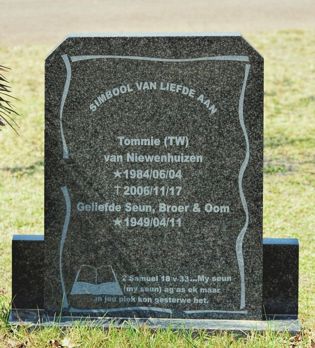 NIEWENHUIZEN T.W., van 1984-2006