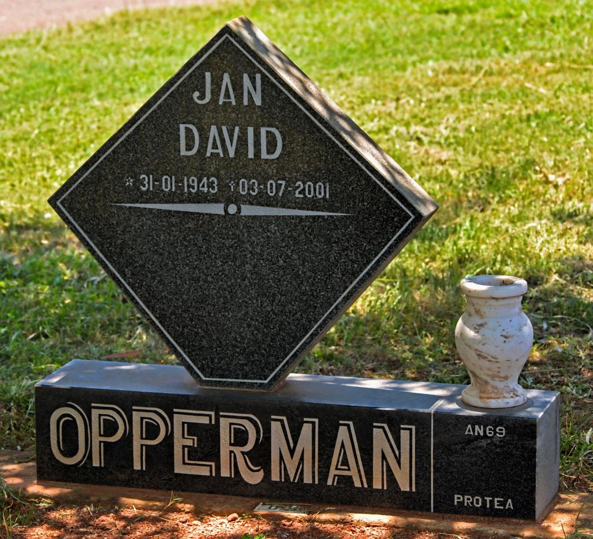 OPPERMAN Jan David 1943-2001