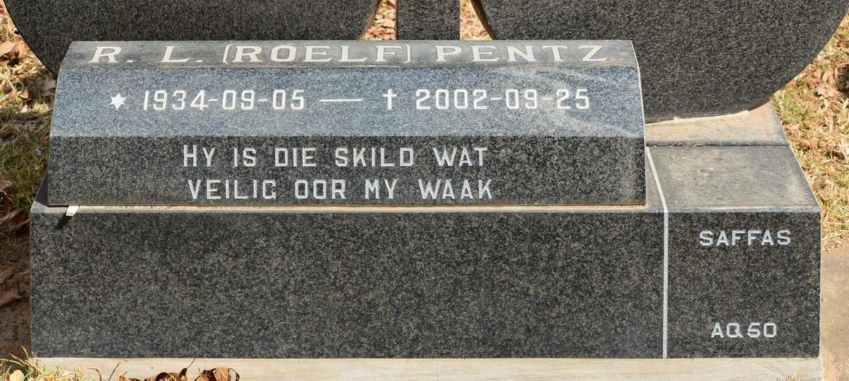 PENTZ R.L. 1934-2002