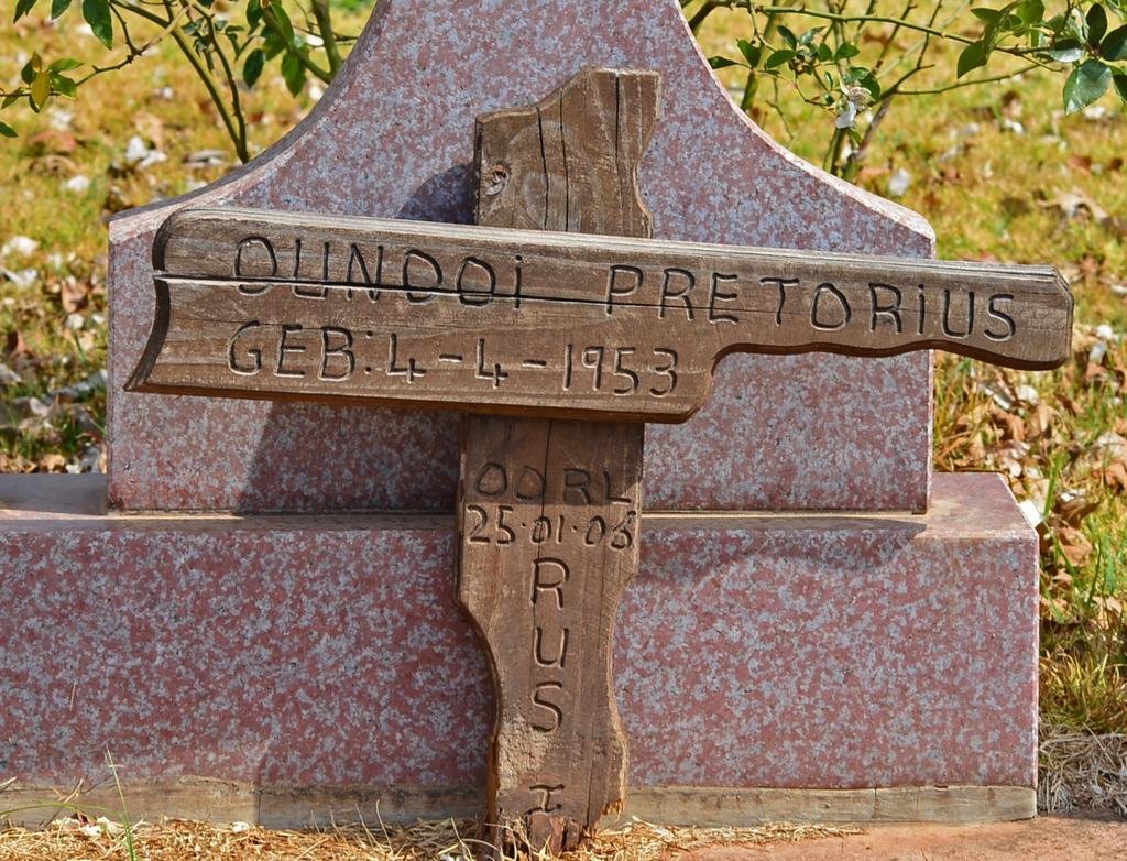 PRETORIUS Ounooi 1953-2006